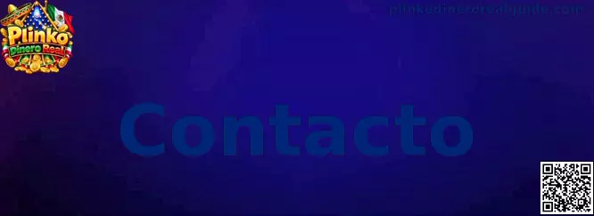Contacto de Plinko Dinero Real