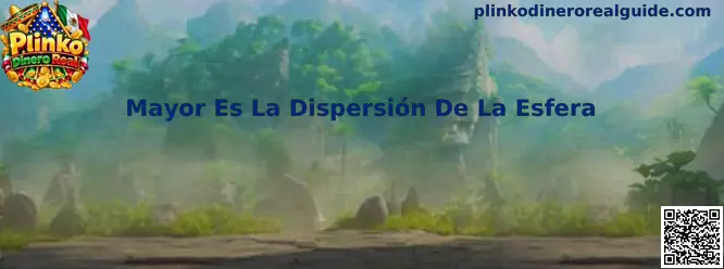 Análisis visual de Mayor Es La Dispersión De La Esfera en un tablero Plinko