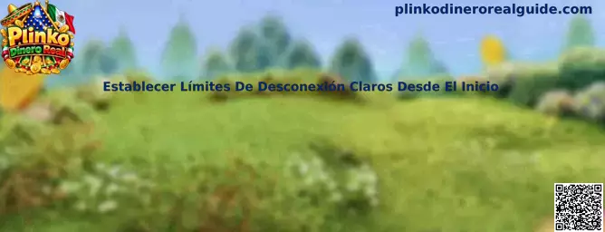 Guía visual para establecer límites de desconexión claros desde el inicio