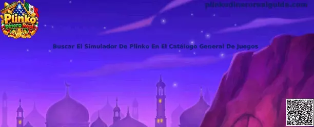 Buscar el simulador de Plinko en el catálogo general de juegos