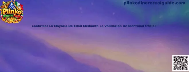 Validación de identidad oficial para confirmar la mayoría de edad en una plataforma de juegos