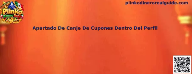 Apartado De Canje De Cupones Dentro Del Perfil