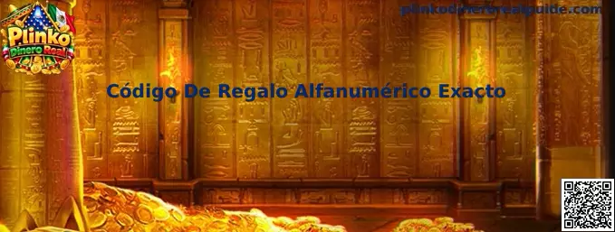 Código De Regalo Alfanumérico Exacto en Plinko Dinero Real