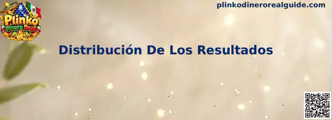 Representación de la distribución de resultados de una ficha en un tablero de Plinko