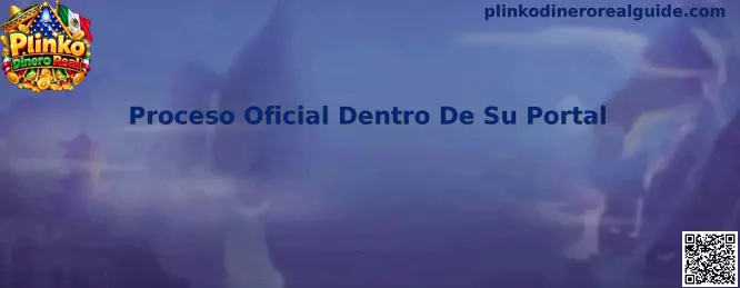 Proceso Oficial Dentro De Su Portal
