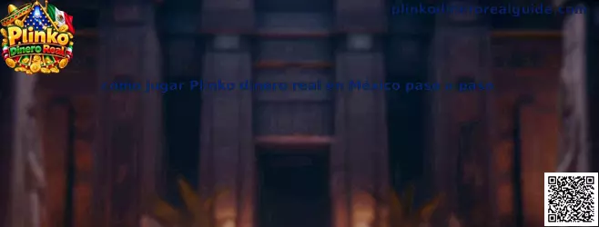 Ilustración de Plinko con tablero de obstáculos y casillas de multiplicadores para explicar cómo jugar en México
