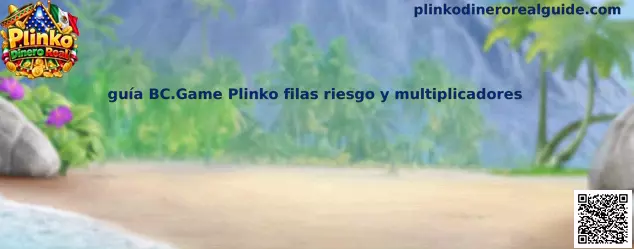 Tablero de Plinko con diferentes filas, niveles de riesgo y multiplicadores