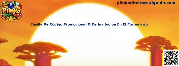 Casilla de código promocional o de invitación en el formulario